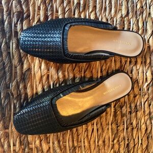Ann Taylor Woven Mules